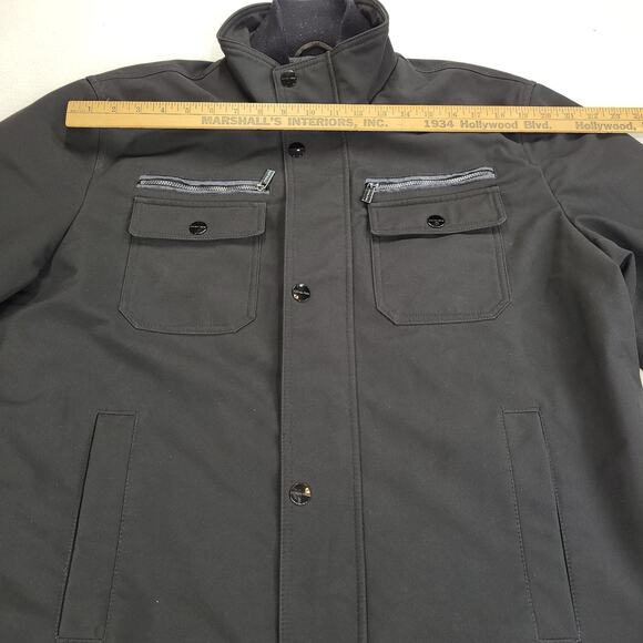 Michael Kors Jacket Womens Sz XL Black Designer Winter Fall Cold RN 121545 Coat - Picture 7 of 16